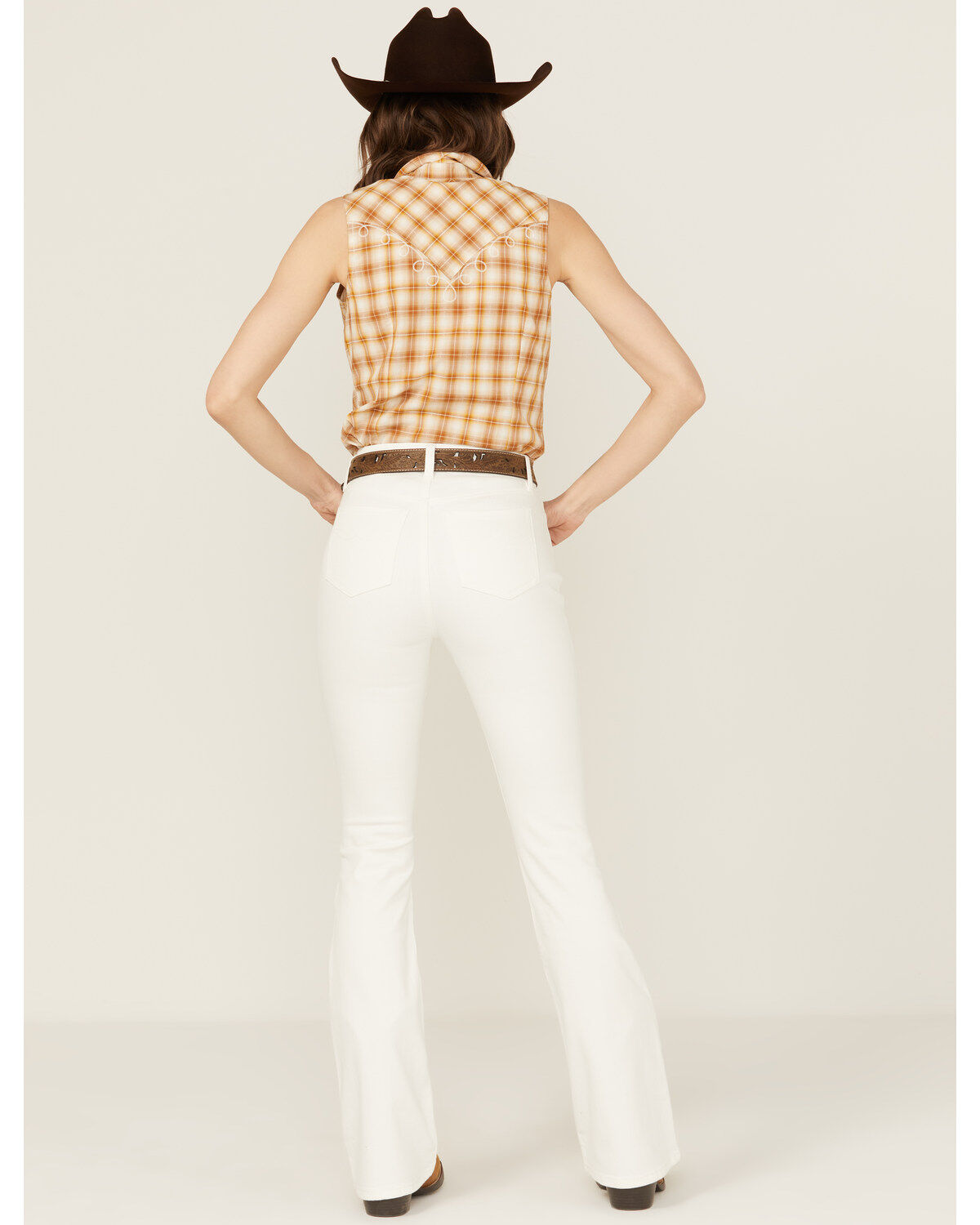 Product Name:  Shyanne Women's Super High Rise Flare Stretch Denim Jeans