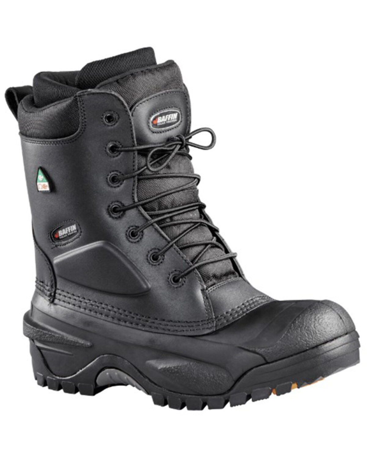 Image #1 - Baffin Men's Workhorse (STP) Safety Boots - Composite Toe, Black, hi-res