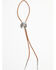 Image #1 - Shyanne Women's Crescent Steer Head Bolo Tie, Silver, hi-res