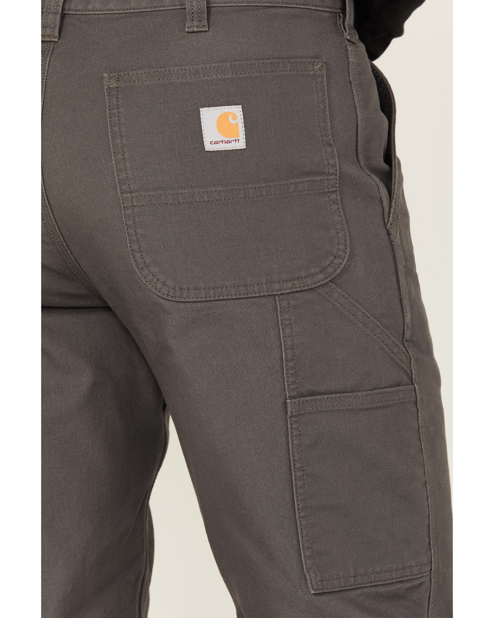 Image #4 - Carhartt Men's Rugged Flex® Work Pants, Grey, hi-res