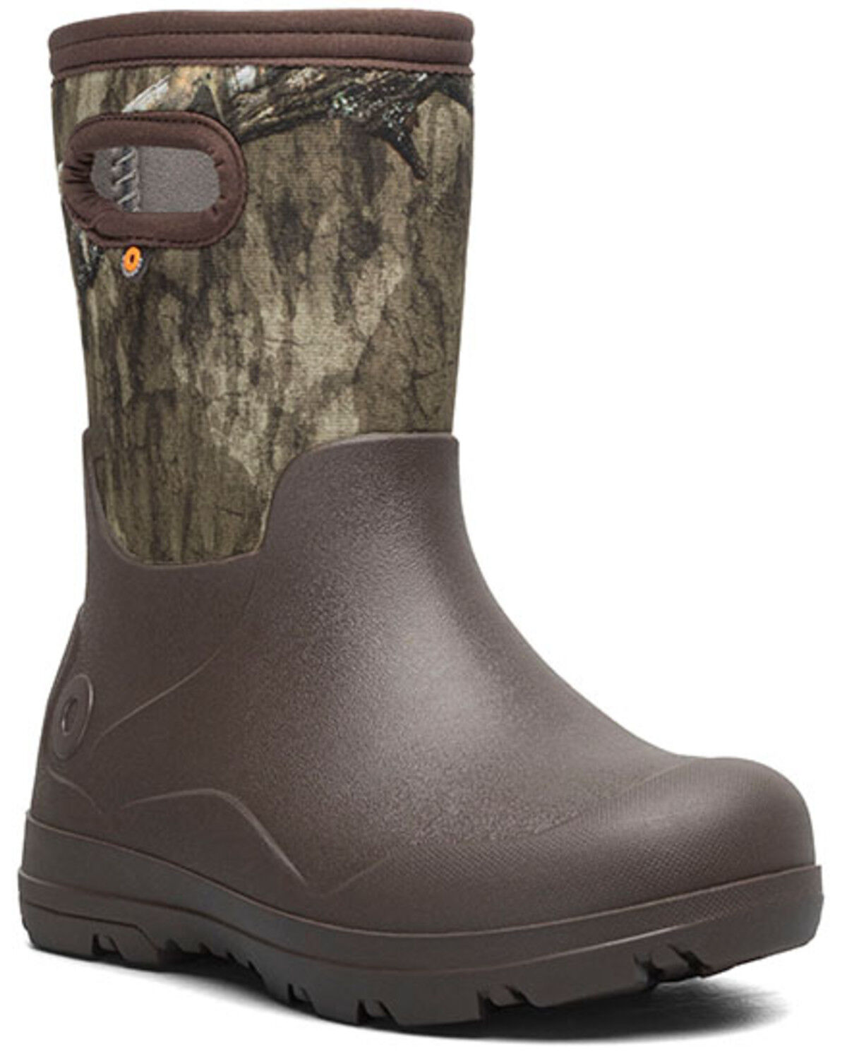 Image #1 - Bogs Boys' York Seamless Oak Country Roots Rubber Boots, Camouflage, hi-res