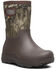 Image #1 - Bogs Boys' York Seamless Oak Country Roots Rubber Boots, Camouflage, hi-res