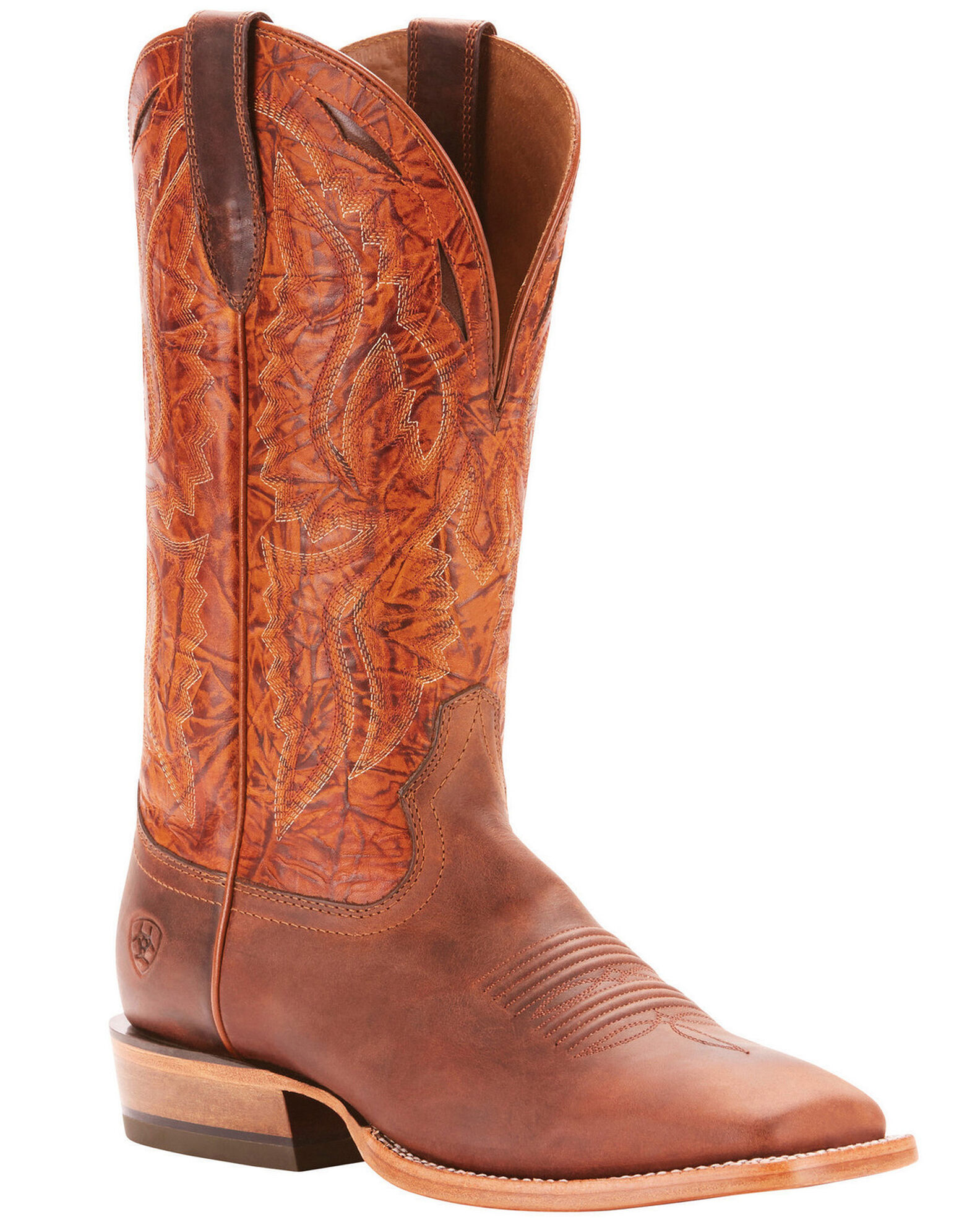 Ariat men's cowhand western boots clearance