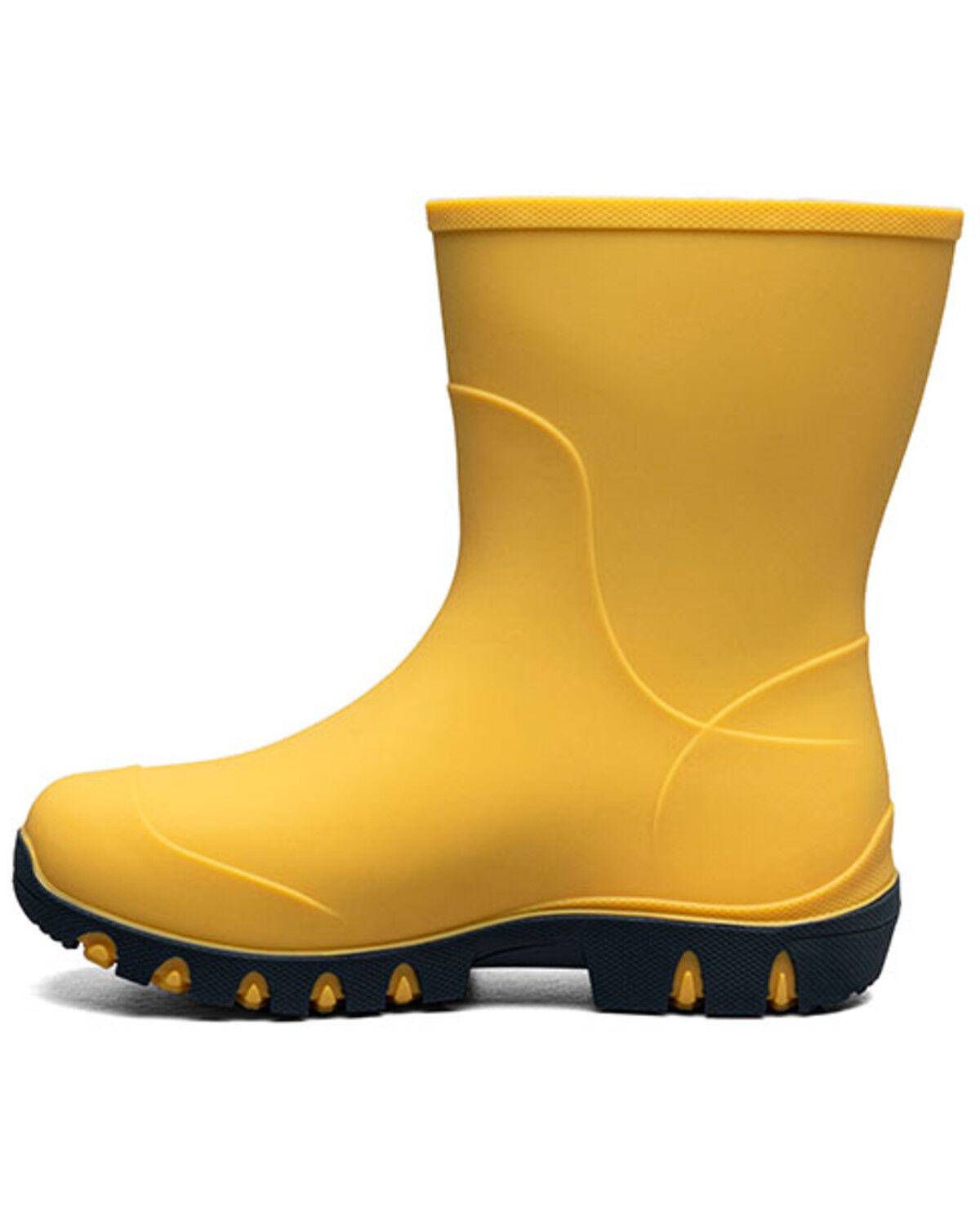 Image #3 - Bogs Boy's Essential Mid Rainboots, Mustard, hi-res