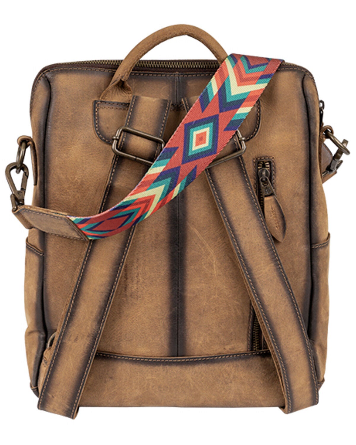 Image #3 - STS Ranchwear By Carroll Women's Baroness Basic Bliss Backpack, Brown, hi-res
