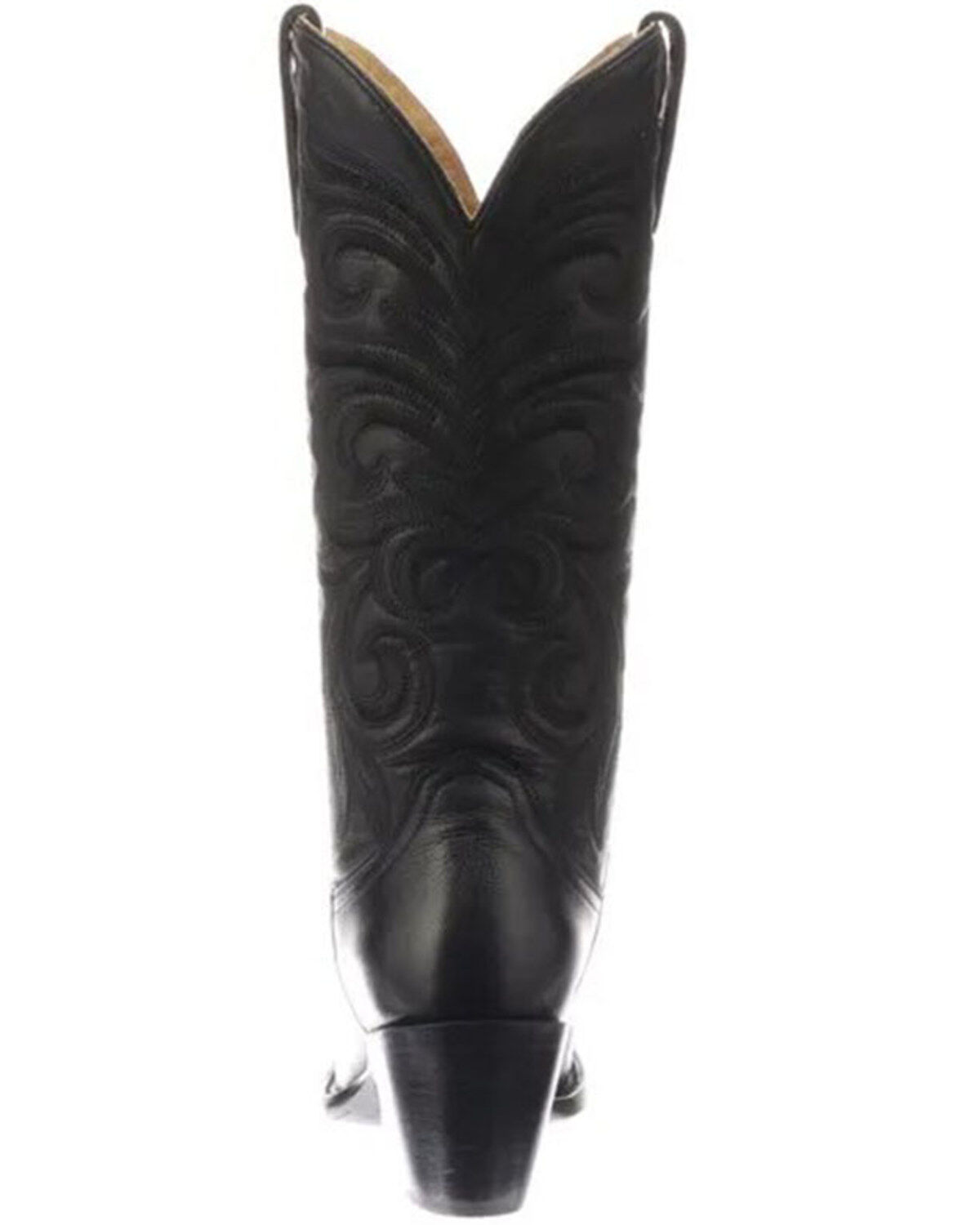 Image #5 - Lucchese Women's Laurelie Western Boots - Round Toe, Black, hi-res