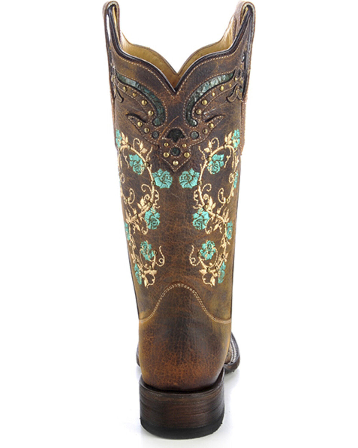 Floral embroidered cowgirl boots Clearance