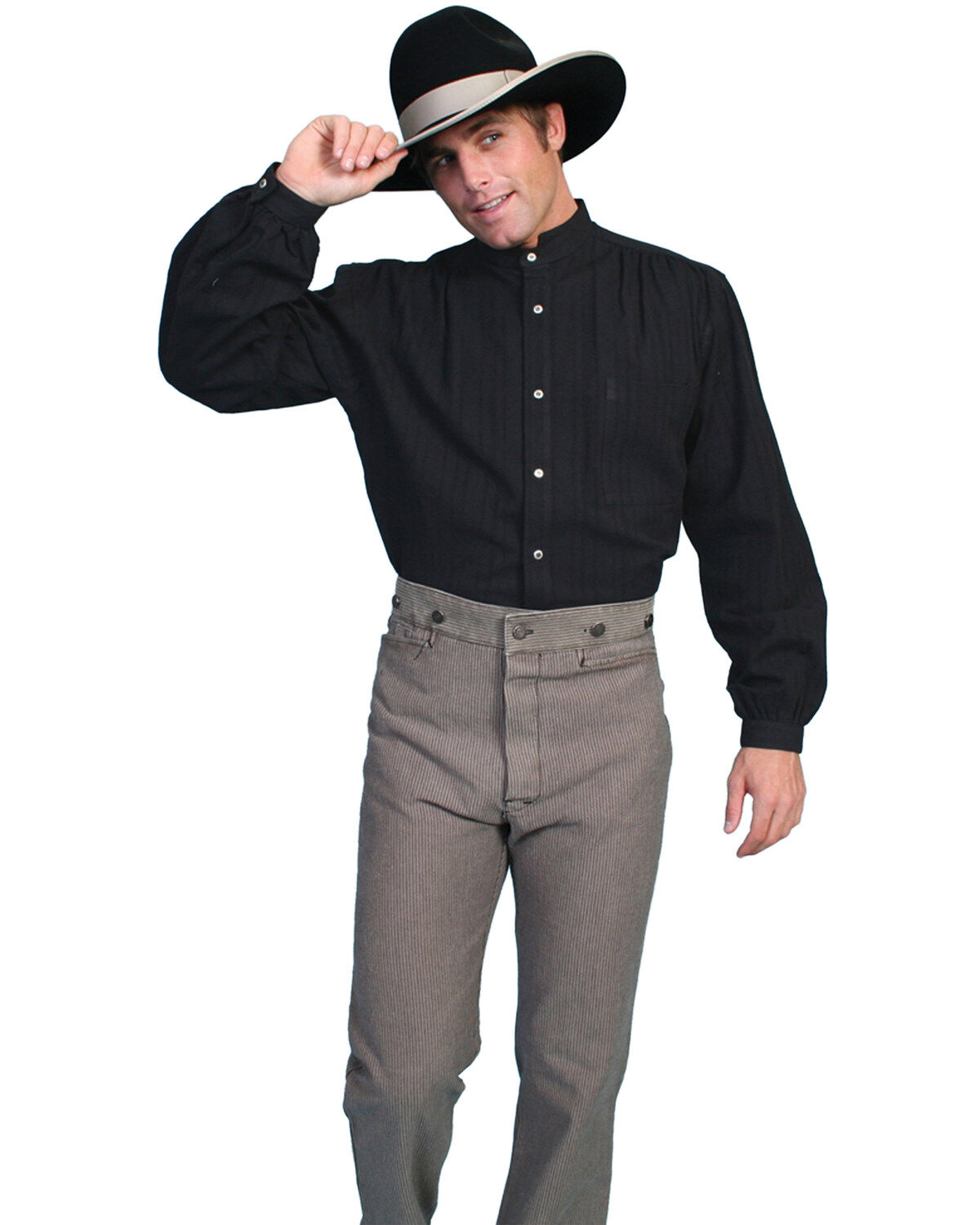 Image #2 - Wahmaker by Scully Raised Dobby Stripe Pants, , hi-res