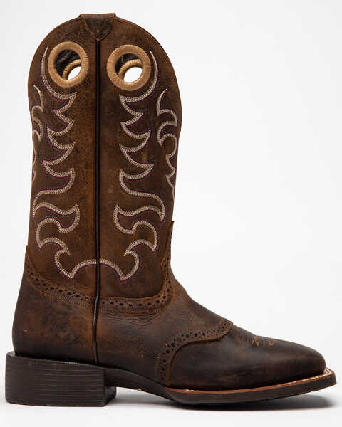 Image #2 - RANK 45 Men's Kodiak Western Boots - Square Toe, , hi-res