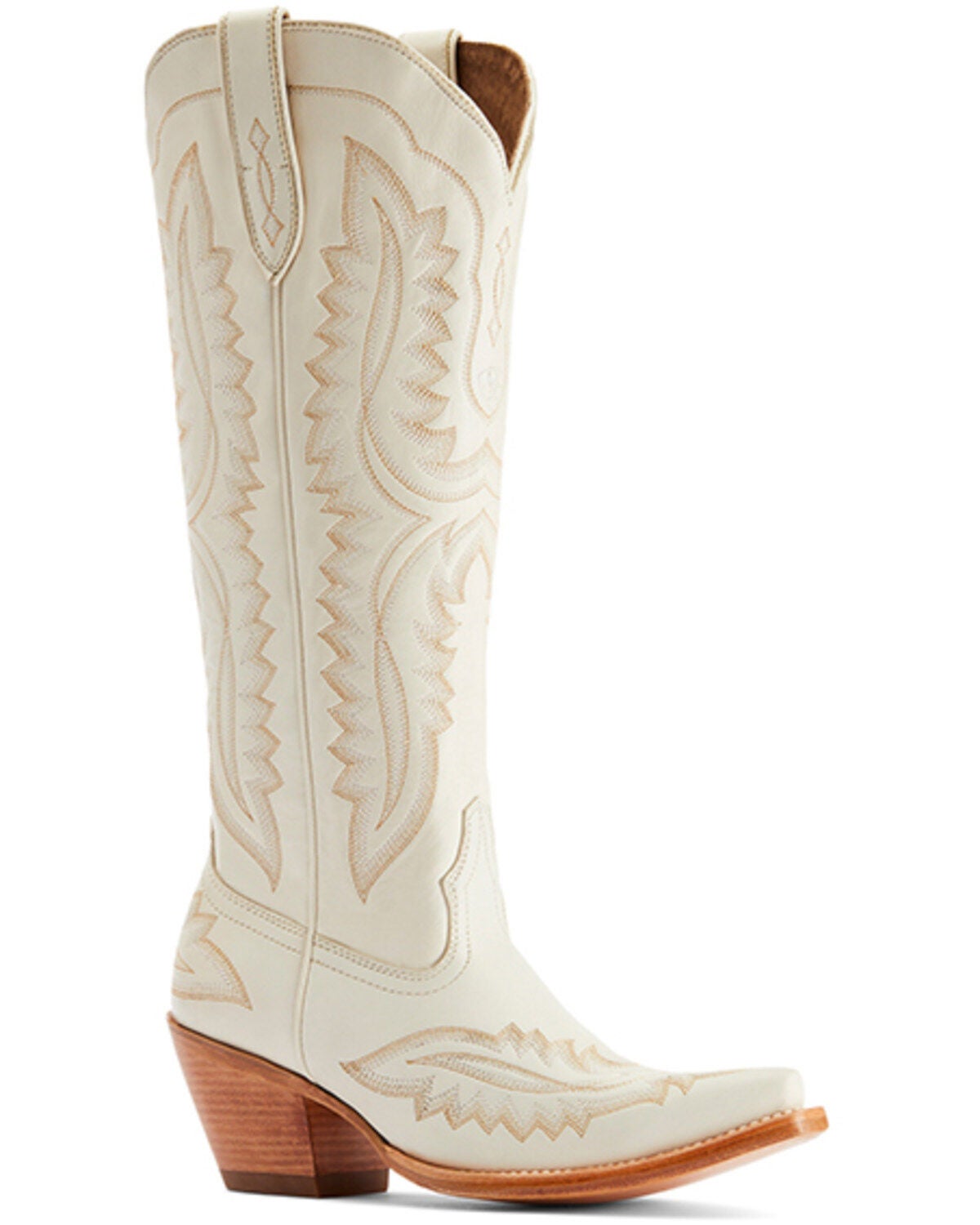 Ariat Women's Casanova Tall Western Boots - Snip Toe, White, hi-res
