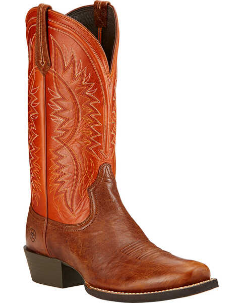 Image #1 - Ariat Troubadour Cowboy Boots - Square Toe , , hi-res