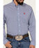 Image #3 - Cinch Men's Medallion Print Long Sleeve Button-Down Stretch Western Shirt, Royal Blue, hi-res