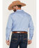 Image #4 - Gibson Trading Co Men's All Smiles Solid Long Sleeve Snap Western Shirt, Blue, hi-res