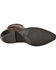 Abilene Men's 7" Wingtip Zip Boots, Chocolate, hi-res