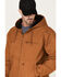 Image #2 - Hawx Men's Pro Hooded Bomber Jacket, Rust Copper, hi-res