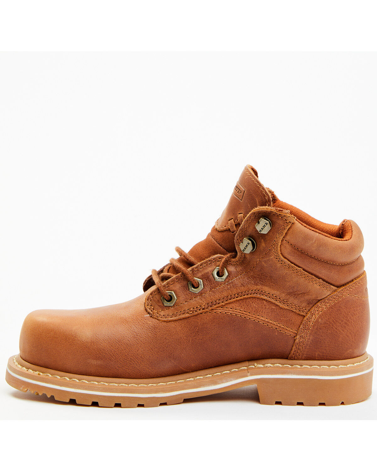 Image #3 - Hawx Women's 5" Lace-Up Work Boots - Composite Toe, Brown, hi-res