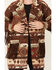 Image #3 - Shyanne Women's Tribal Tapestry Fringe Coat, Medium Brown, hi-res