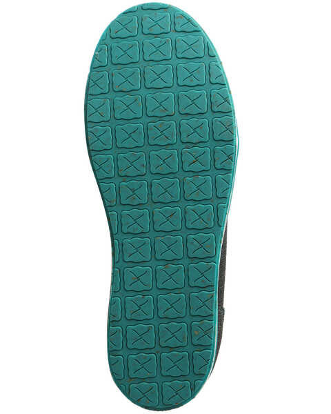 Image #6 - Twisted X Women's Dark Teal Casual Shoes - Moc Toe, Teal, hi-res