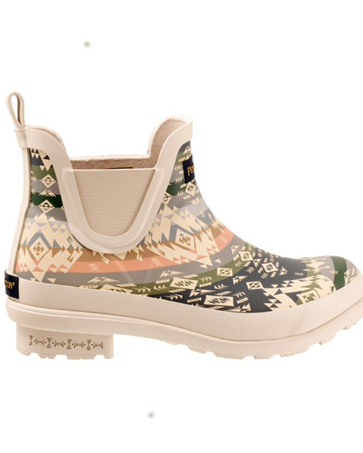 Image #2 - Pendleton Women's Agate Beach Chelsea Rain Boots - Round Toe, , hi-res