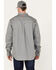 Hawx Men's FR Solid Long Sleeve Button-Down Woven Shirt, Silver, hi-res