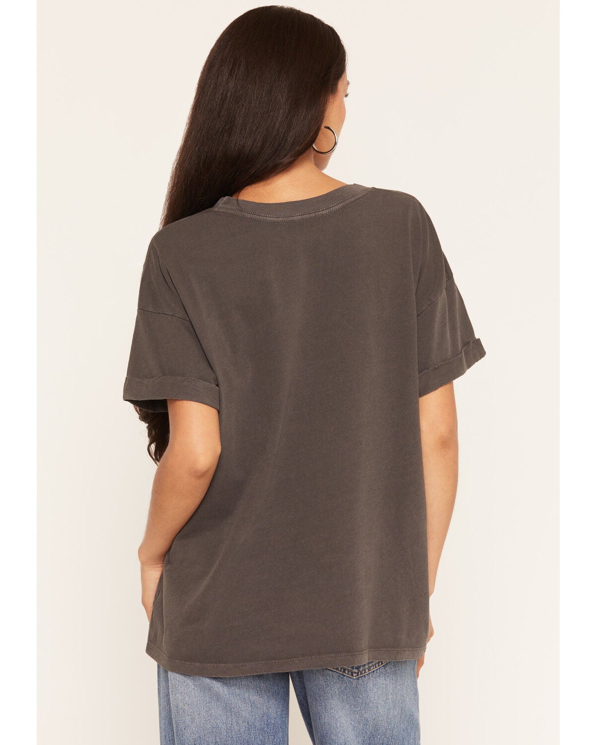 Image #4 - Girl Dangerous Women's Western Cat Short Sleeve Graphic Tee, Black, hi-res
