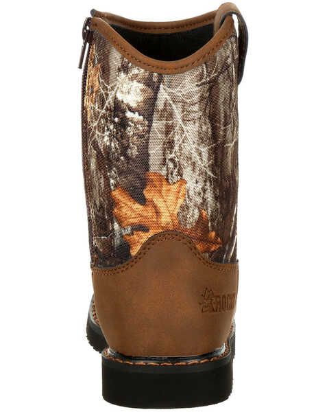 Image #4 - Rocky Boys' Lil Ropers Outdoor Boots - Round Toe, , hi-res