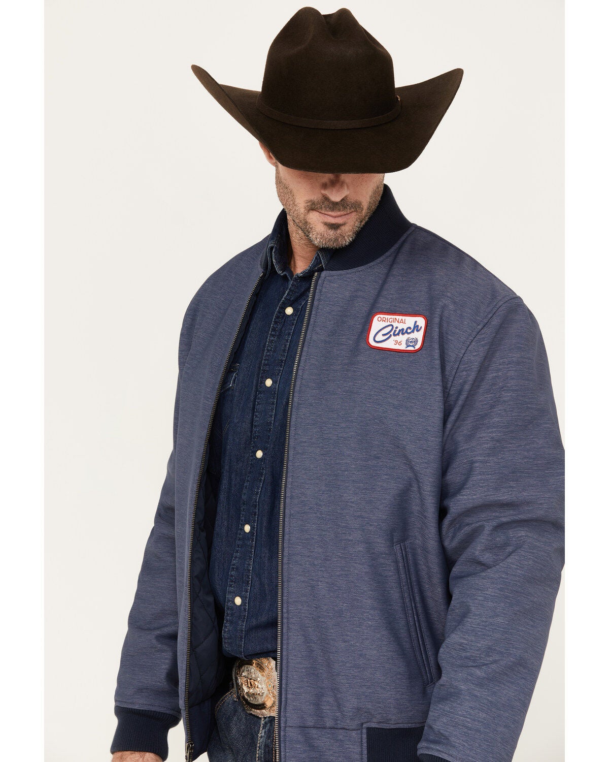 Image #2 - Cinch Men's Bomber Bonded Jacket, , hi-res