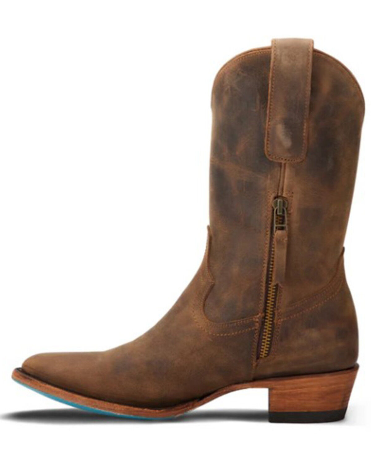 Product Name:  Lane Women's Plain Jane Midi Western Boots - Round Toe