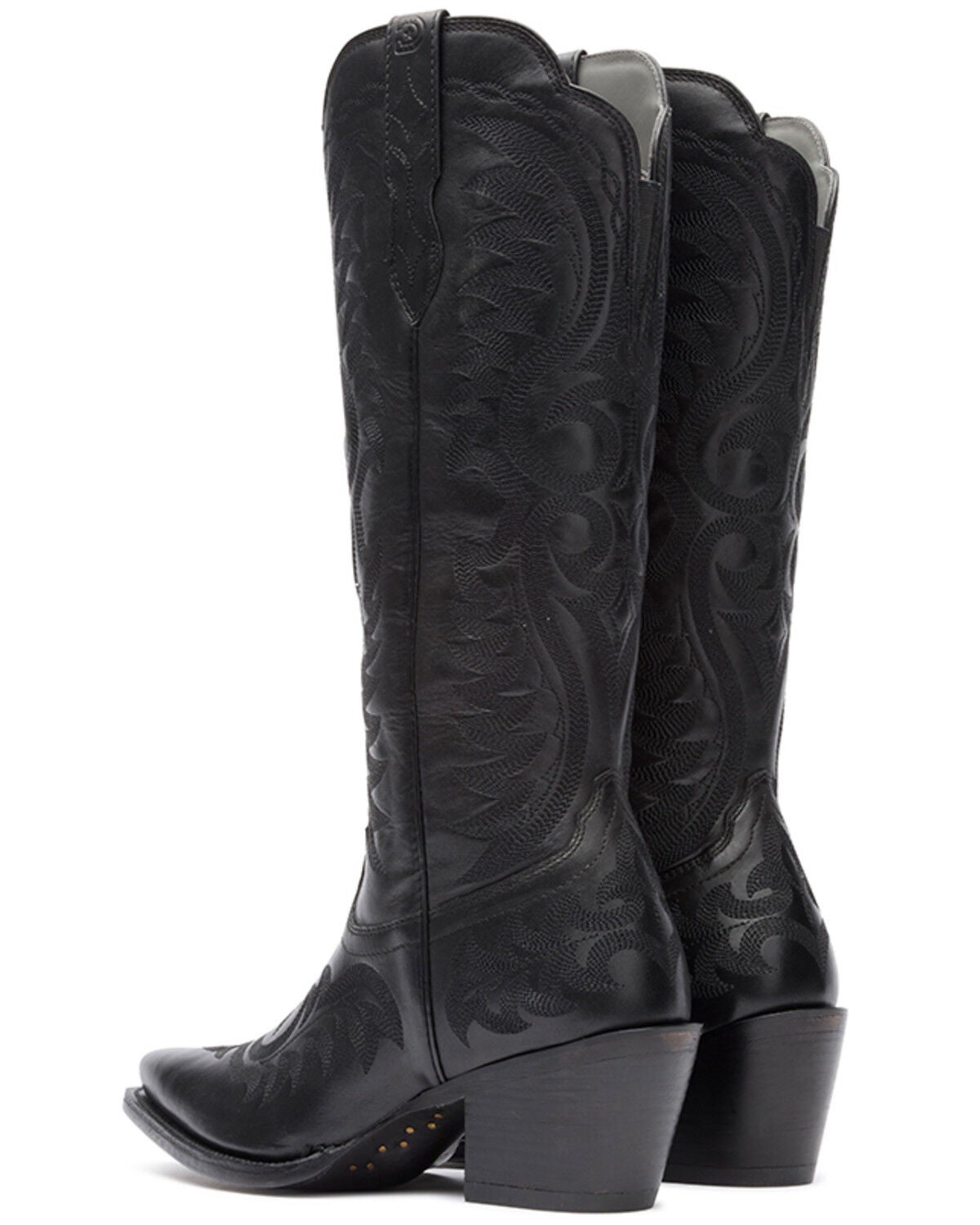 Image #4 - Durango Women's Crush&trade; Tall Western Boots - Snip Toe, Black, hi-res