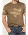 Image #3 - Grunt Style Men's American Acid Short Sleeve Graphic T-Shirt, Olive, hi-res