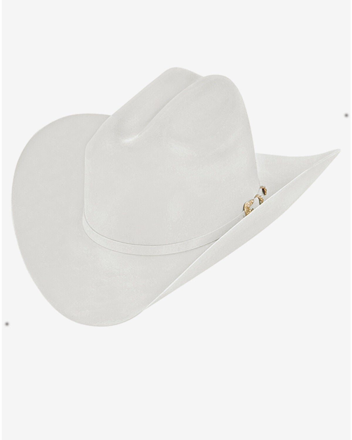 Image #1 - Larry Mahan Opulento 30X Felt Cowboy Hat, White, hi-res