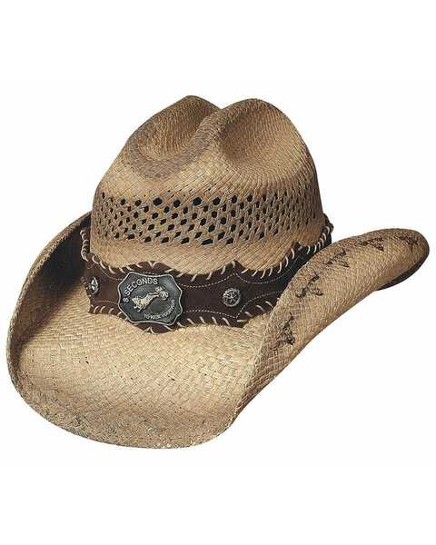 Image #1 - Bullhide Ride 'Em Straw Cowboy Hat, , hi-res