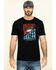 Image #1 - Cody James Men's Armed And Free Graphic T-Shirt , , hi-res