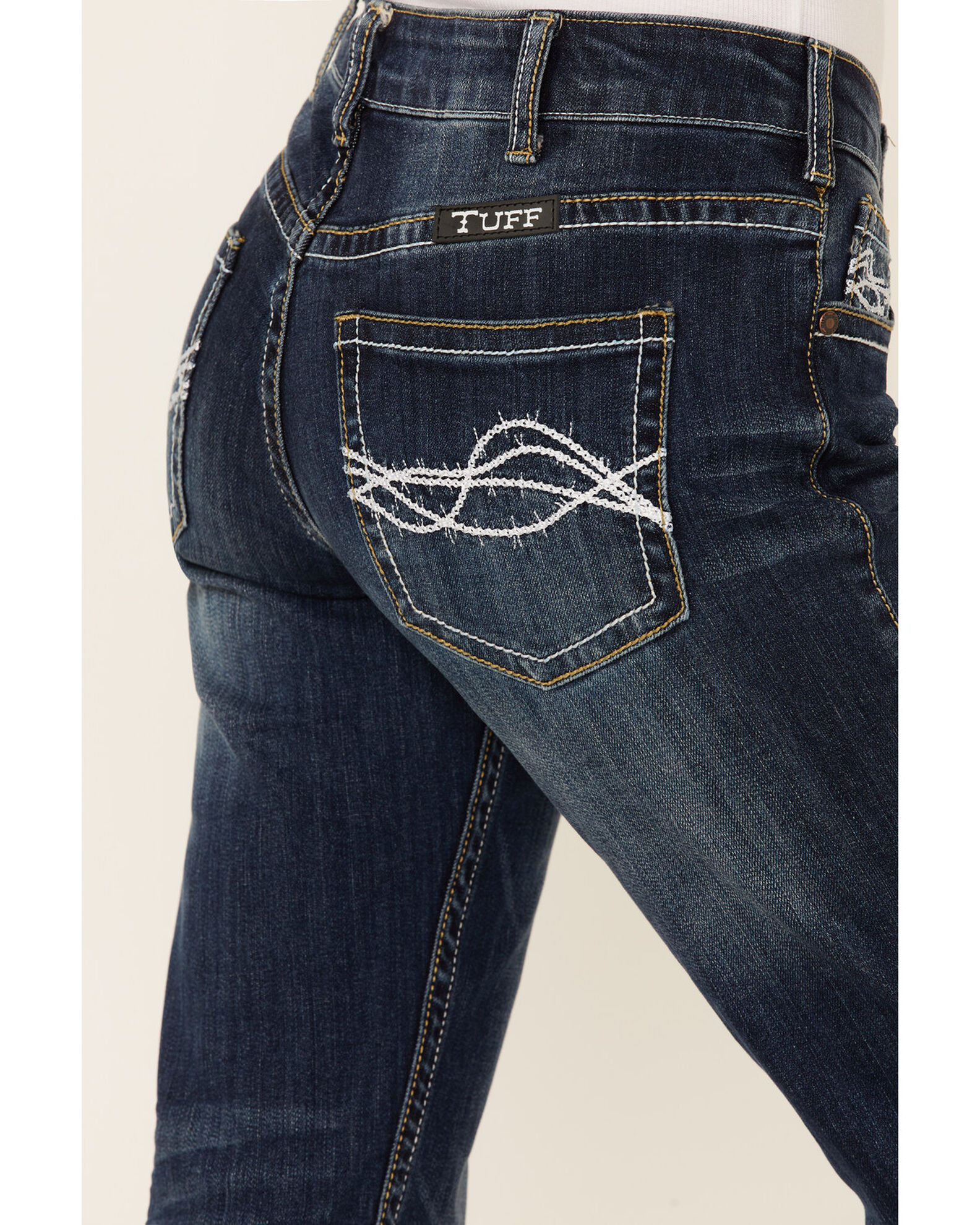 Cowgirl Tuff Womens Dont Fence Me In Jeans