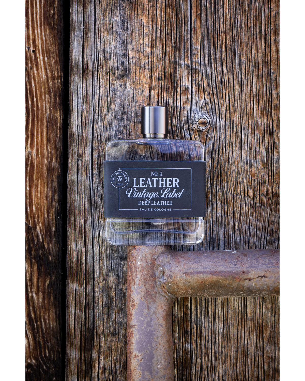 Image #6 - Tru Fragrances Men's No. 3 Leather Vintage Label Indigo Blend Eau de Cologne, No Color, hi-res