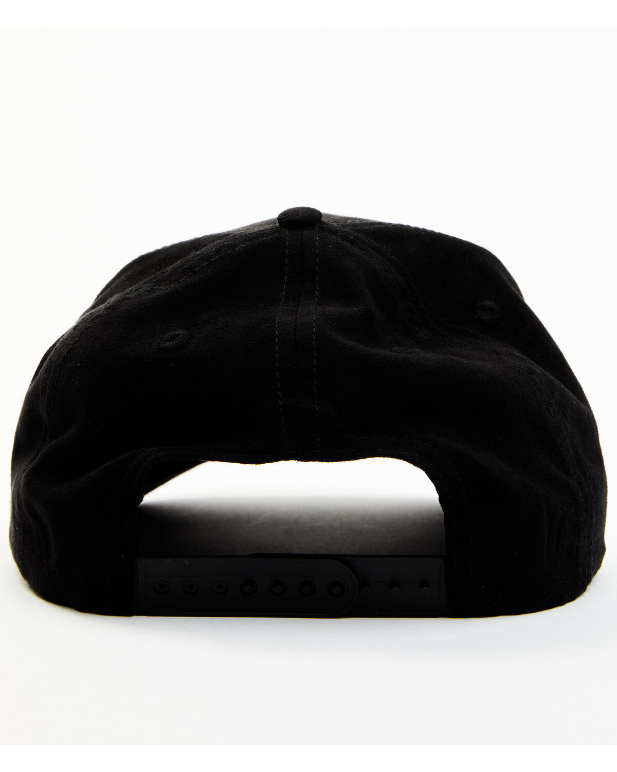 Image #3 - Cody James Men's American Flag Patch Suede Ball Cap, Black, hi-res