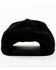 Image #3 - Cody James Men's American Flag Patch Suede Ball Cap, Black, hi-res