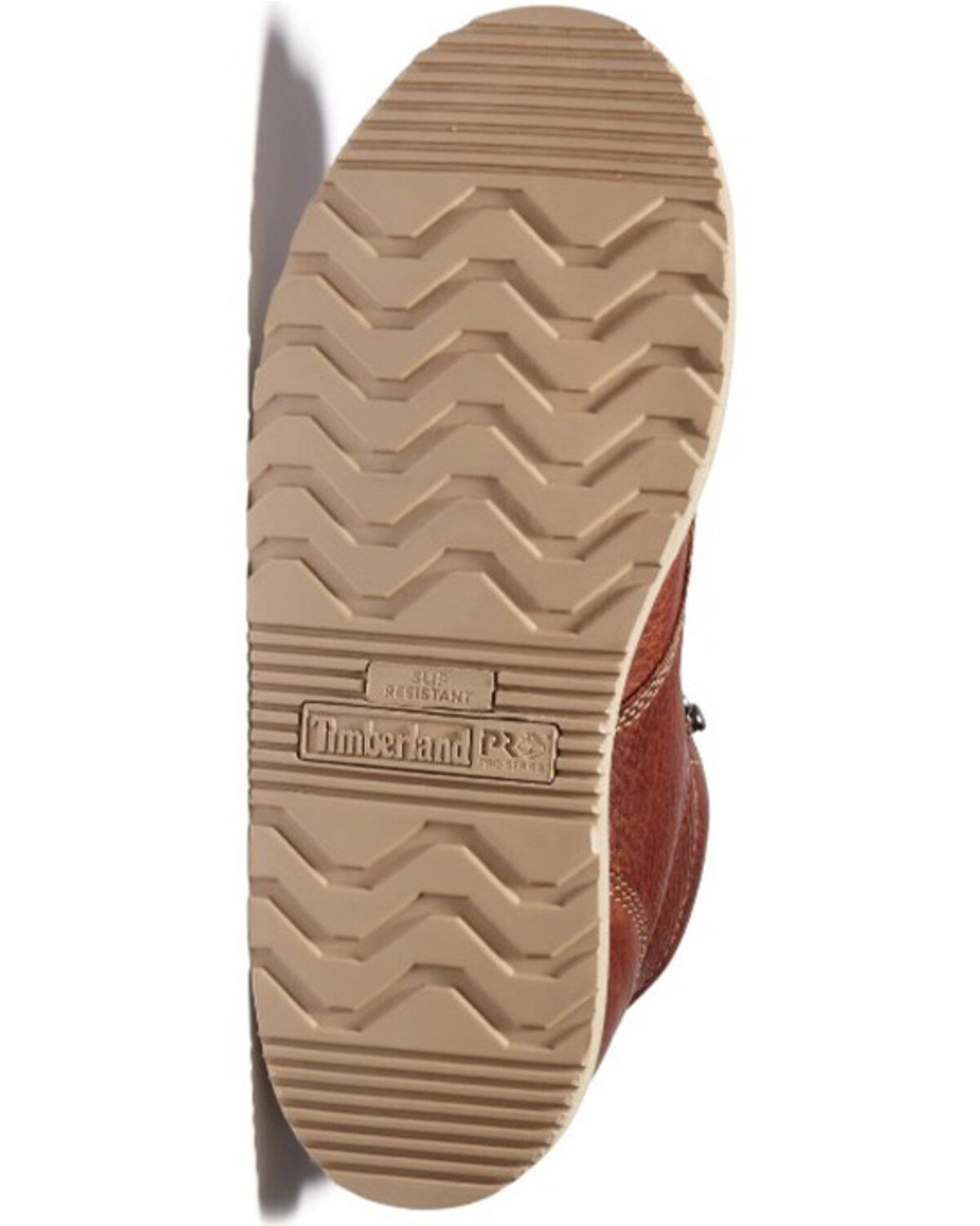 Image #4 - Timberland PRO Men's 6" Barstow Work Boots -Moc Toe, Tan, hi-res