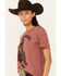 Image #2 - Shyanne Women's Fearless Short Sleeve Graphic Tee, , hi-res