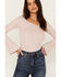 Image #3 - Free People Women's On A Cloud Bodysuit, Pink, hi-res