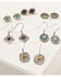 Image #1 - Shyanne Women's Summer Nights 6pc Concho Earring Set, Silver, hi-res