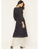 Image #4 - Idyllwind Women's Partner DItsy Floral Print Long Sleeve Midi Dress, Indigo, hi-res