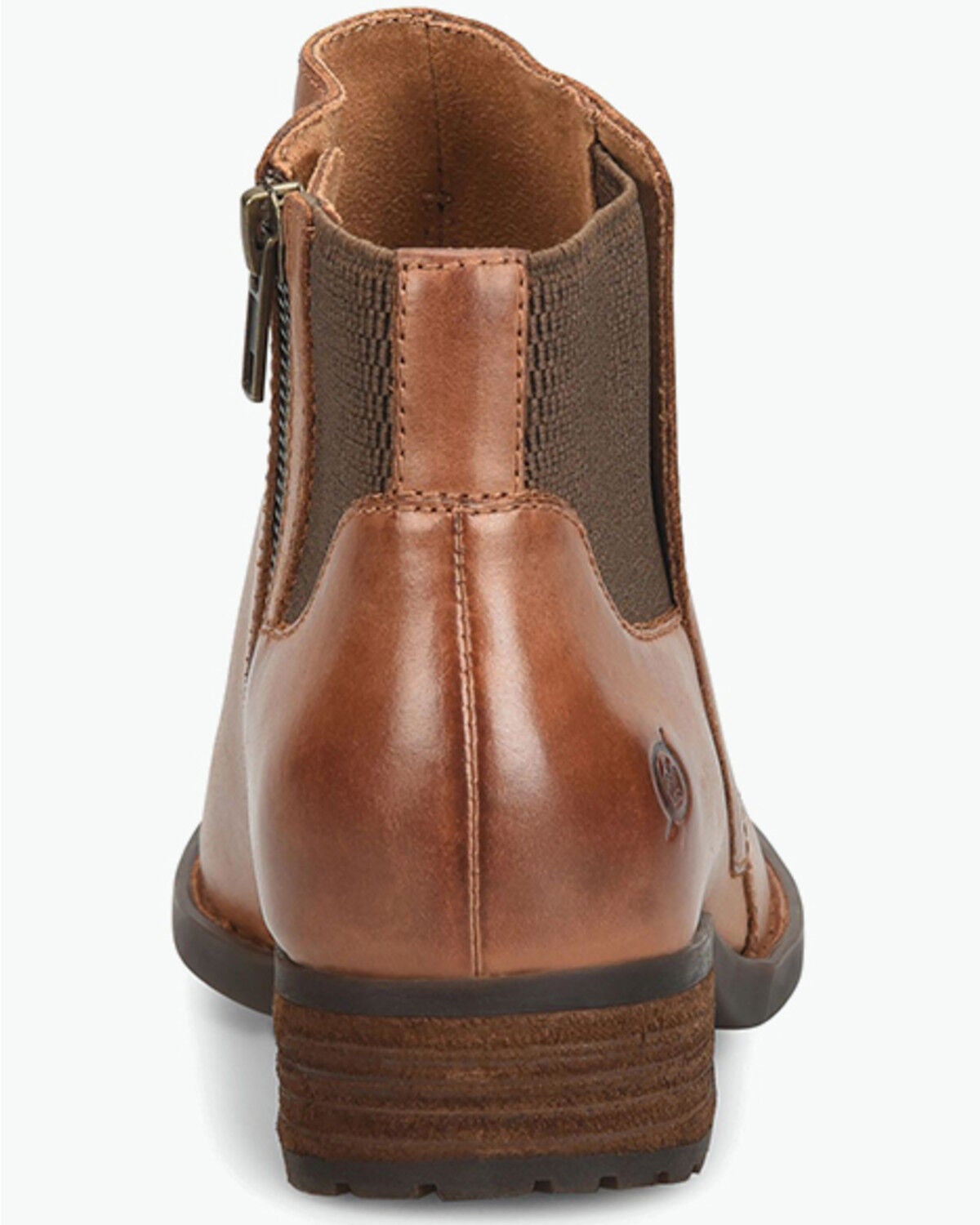 Image #5 - Born Women's Kendyl Casual Boots - Round Toe, Brown, hi-res