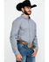 Image #3 - Cody James Core Men's Stonewall Small Plaid Long Sleeve Western Shirt, , hi-res