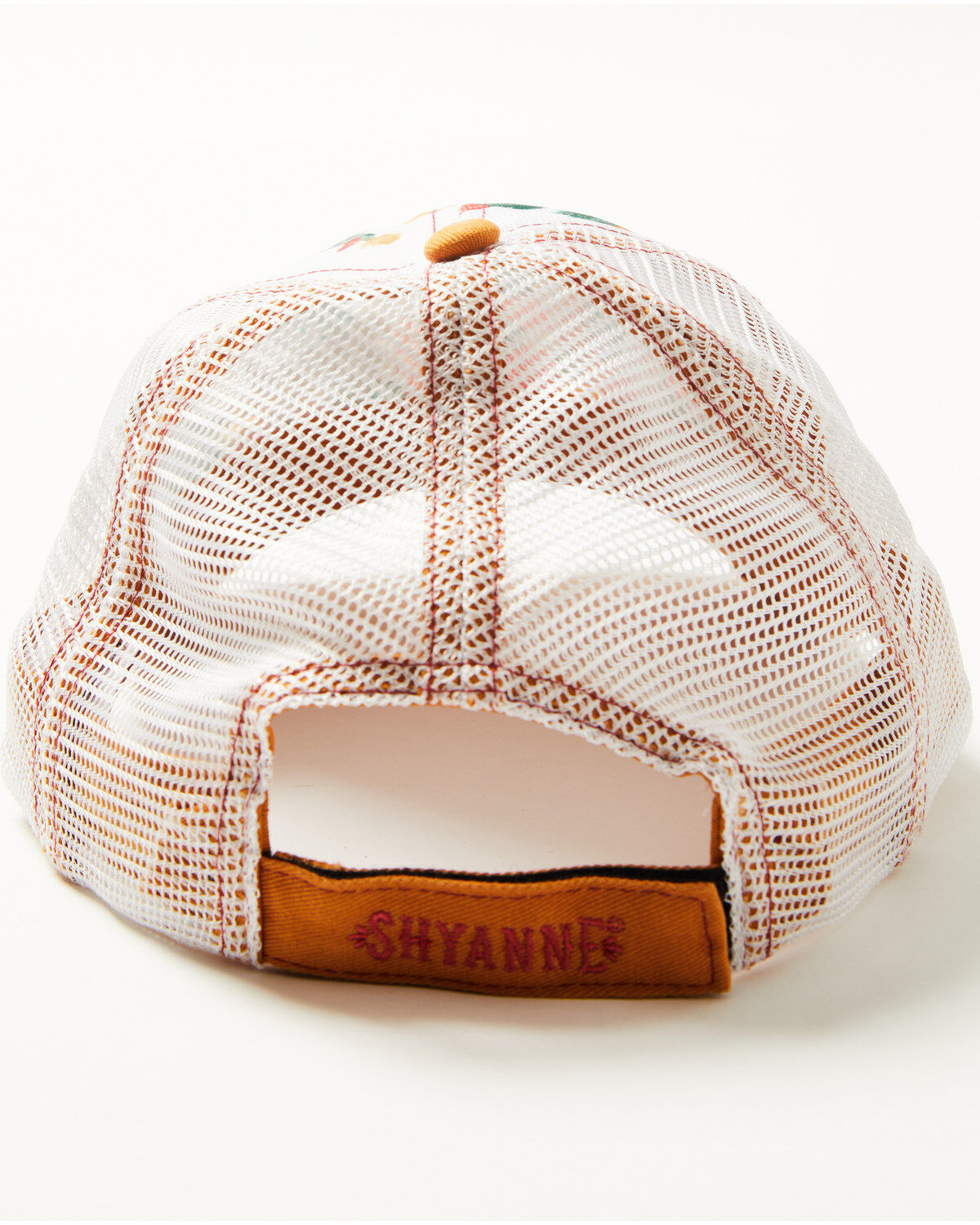 Image #3 - Shyanne Women's Hard To Handle Floral Print Mesh Cap, Medium Yellow, hi-res