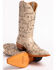 Shyanne Women's Laser Cut Western Boots - Snip Toe, White, hi-res
