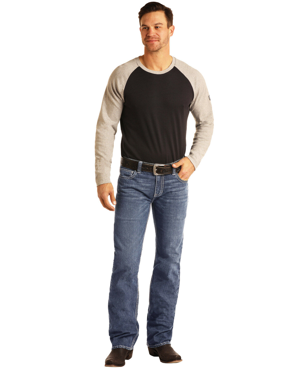Image #5 - Rock & Roll Denim Men's FR Pistol Light Classic Straight Work Jeans , , hi-res