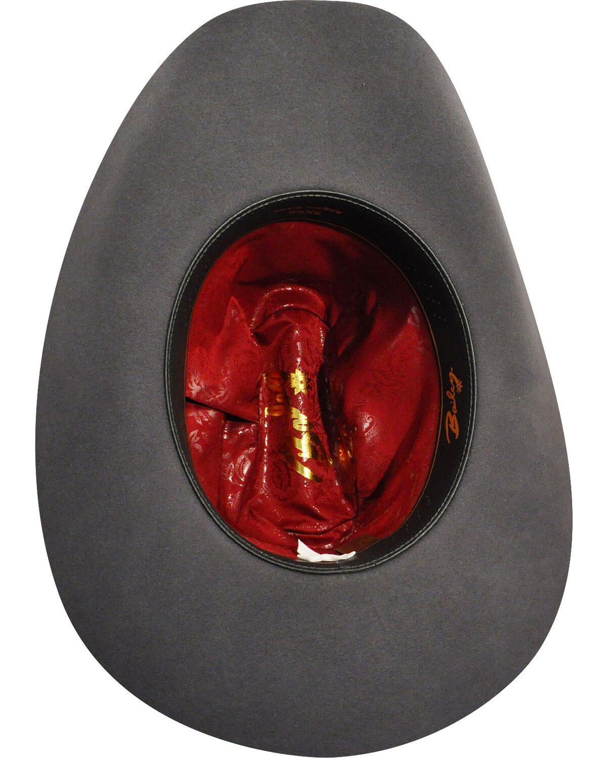 Image #5 - Bailey Western Lightning 4X Felt Cowboy Hat, Steel, hi-res