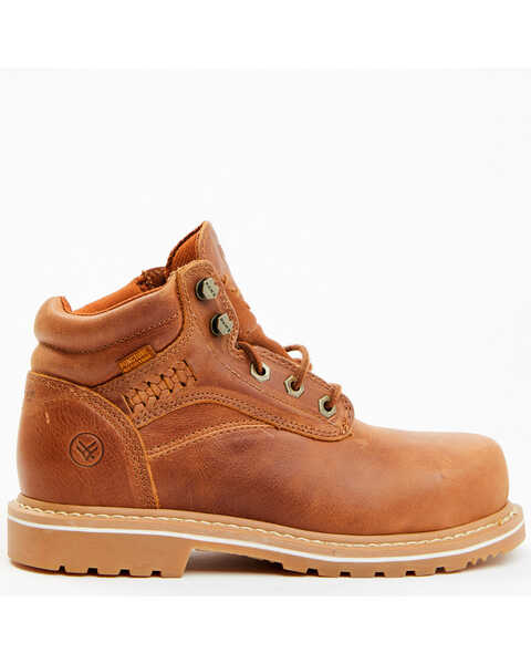 Hawx Women's 5" Western Work Boots - Composite Toe, Brown, hi-res