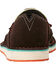 Image #5 - Ariat Women's Striped Cruiser Slip-on Shoes, Chocolate, hi-res